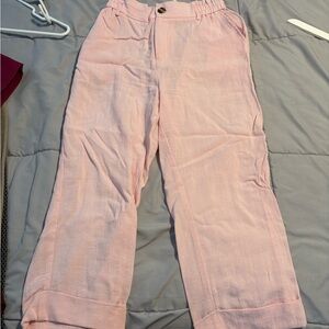 HALARA Light Pink Casual Bottoms